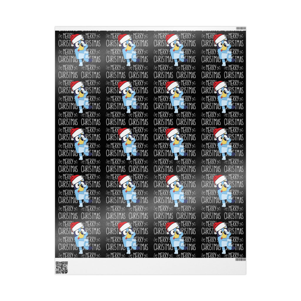 Bluey Cartoon Festive Christmas Wrapping Papers, Holiday Gift Wrap, Merry Christmas Wrapping, Cartoon Gift Wrap, Party Supplies, Seasonal Decorations