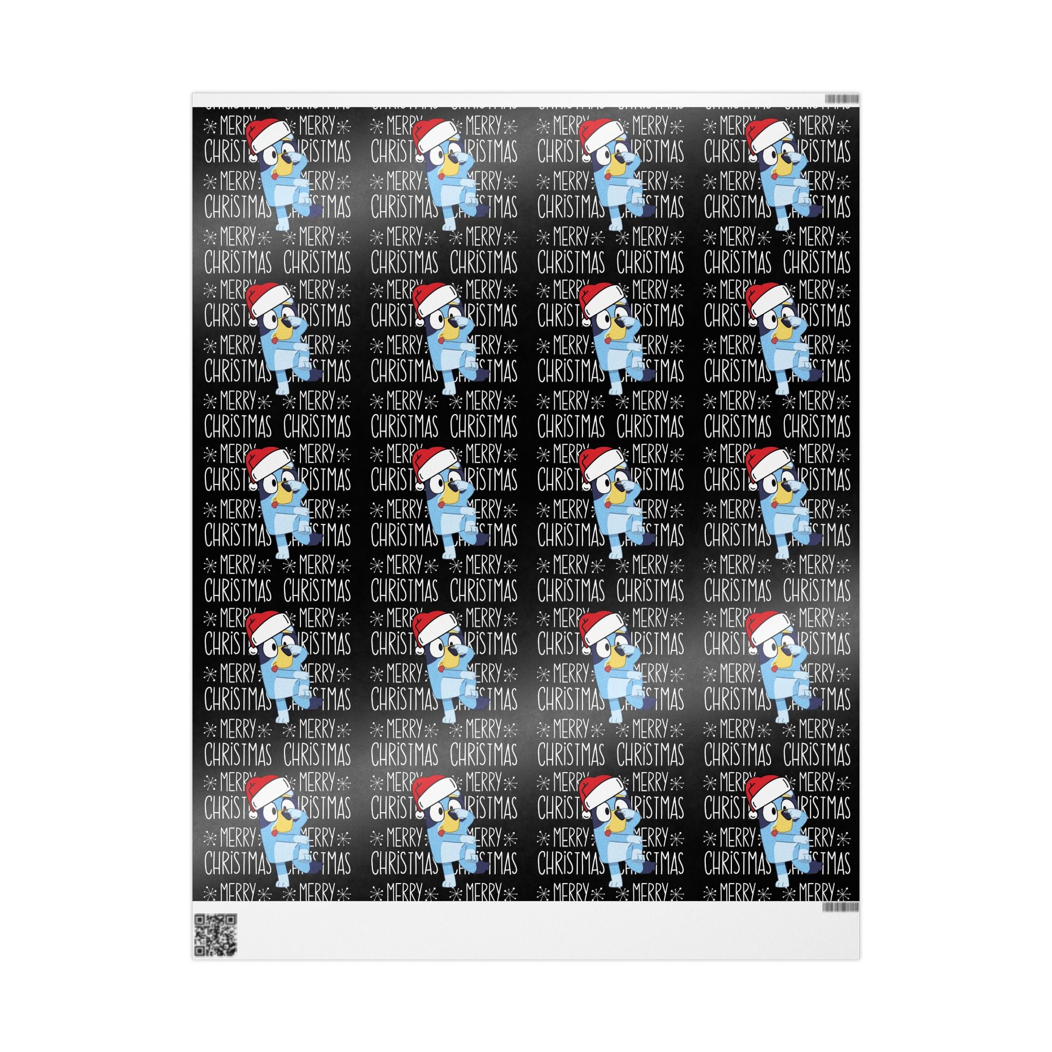Bluey Cartoon Festive Christmas Wrapping Papers, Holiday Gift Wrap, Merry Christmas Wrapping, Cartoon Gift Wrap, Party Supplies, Seasonal Decorations
