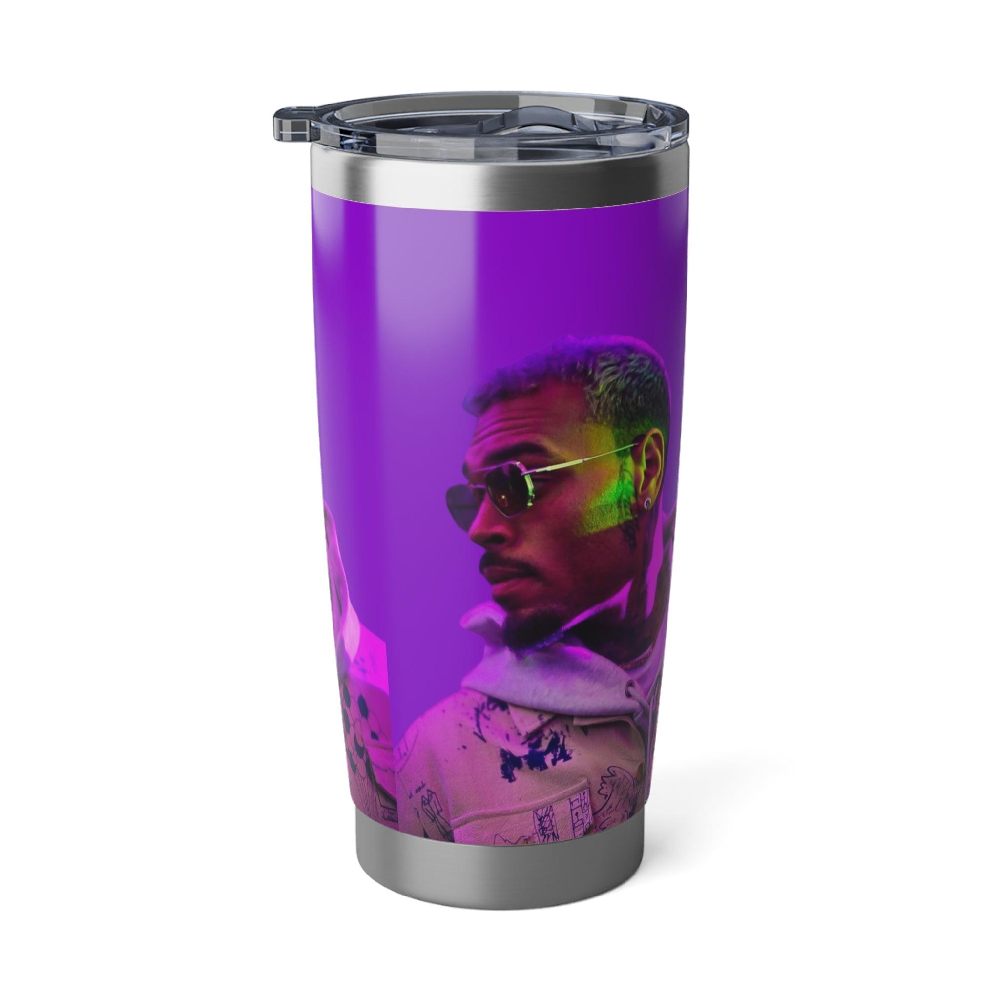 Tumbler Breezy Celebrity Art Fan Art Design 20oz