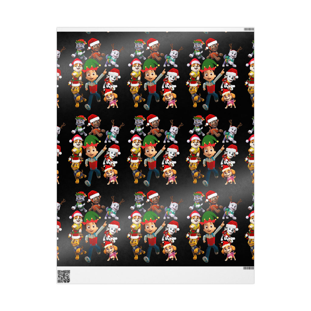 Paw Patrol Holiday Wrapping Paper, Festive Gift Wrapping, Christmas Decorations, Kids Birthday Parties, Unique Gift Wrap Ideas