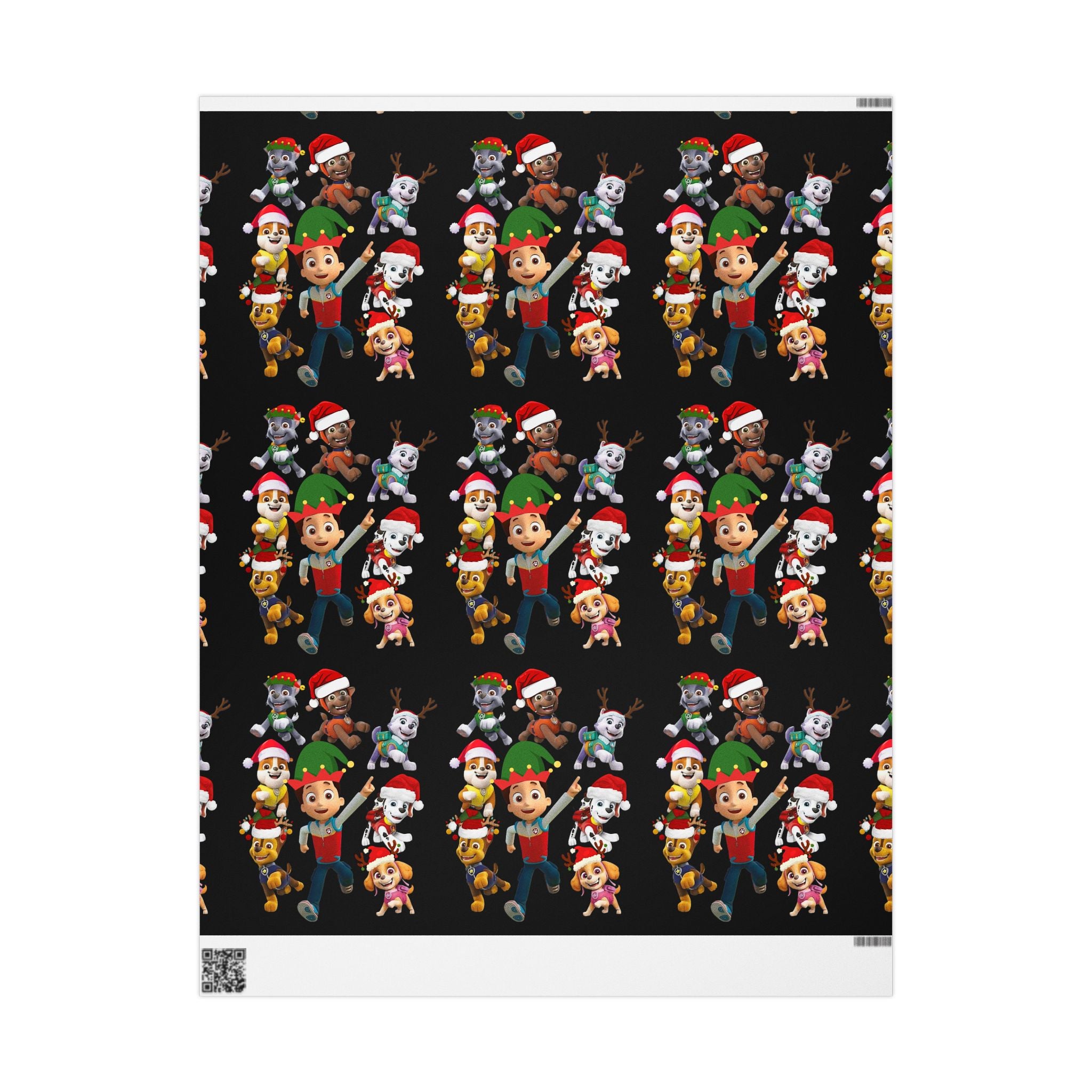 Paw Patrol Holiday Wrapping Paper, Festive Gift Wrapping, Christmas Decorations, Kids Birthday Parties, Unique Gift Wrap Ideas
