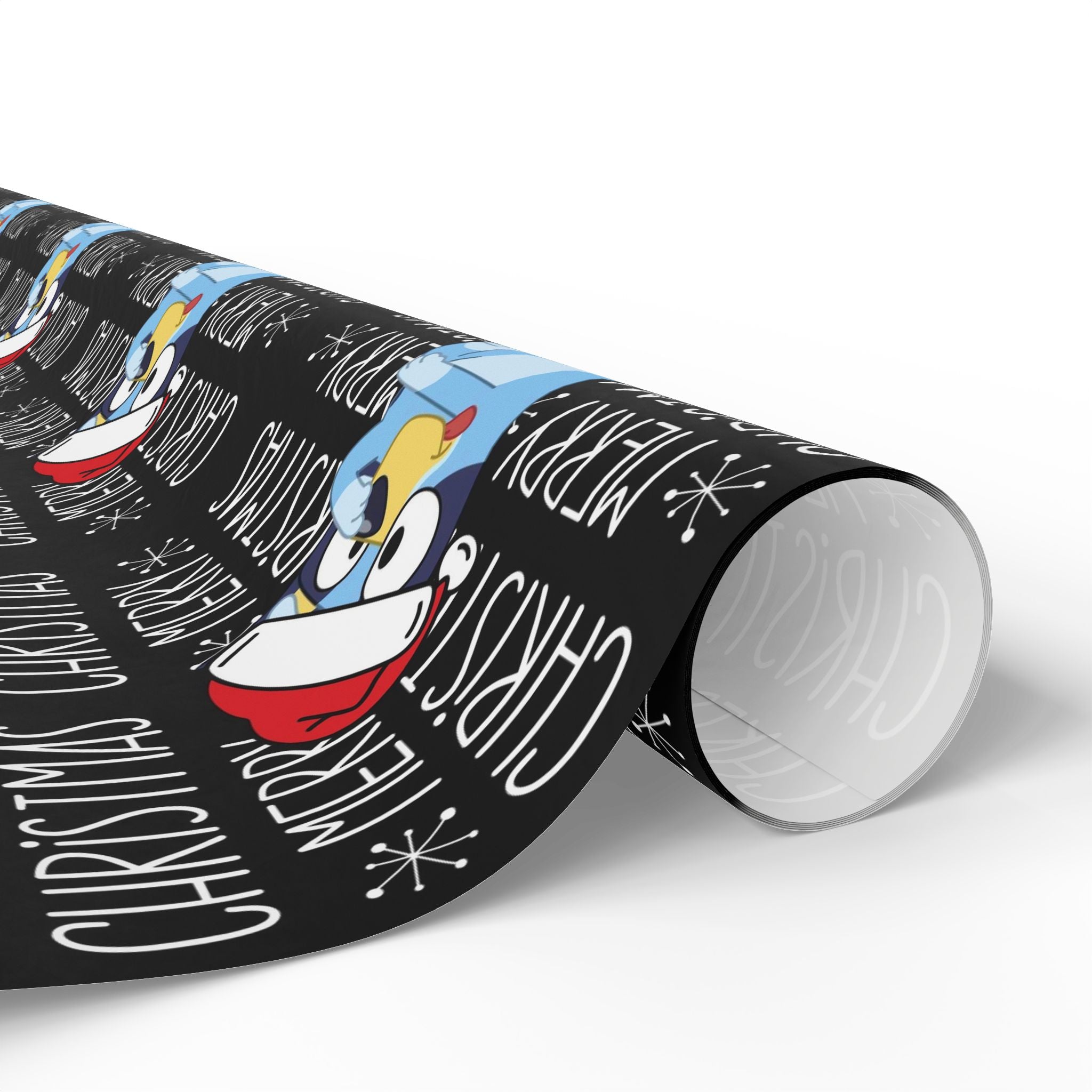 Bluey Cartoon Festive Christmas Wrapping Papers, Holiday Gift Wrap, Merry Christmas Wrapping, Cartoon Gift Wrap, Party Supplies, Seasonal Decorations