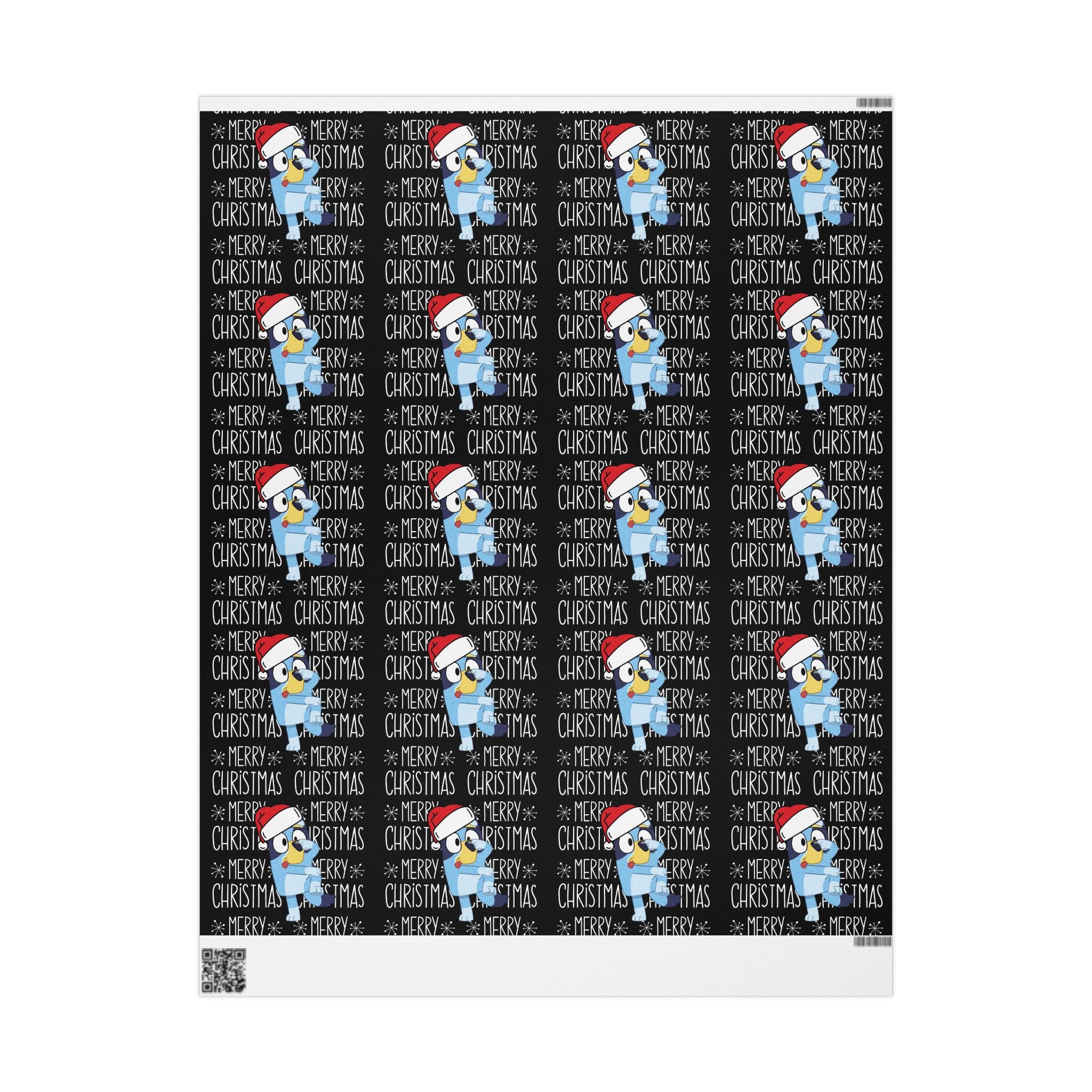 Bluey Cartoon Festive Christmas Wrapping Papers, Holiday Gift Wrap, Merry Christmas Wrapping, Cartoon Gift Wrap, Party Supplies, Seasonal Decorations