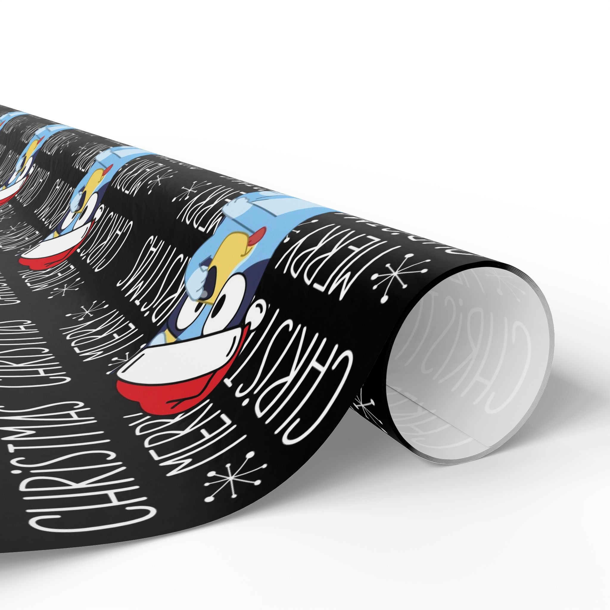 Bluey Cartoon Festive Christmas Wrapping Papers, Holiday Gift Wrap, Merry Christmas Wrapping, Cartoon Gift Wrap, Party Supplies, Seasonal Decorations