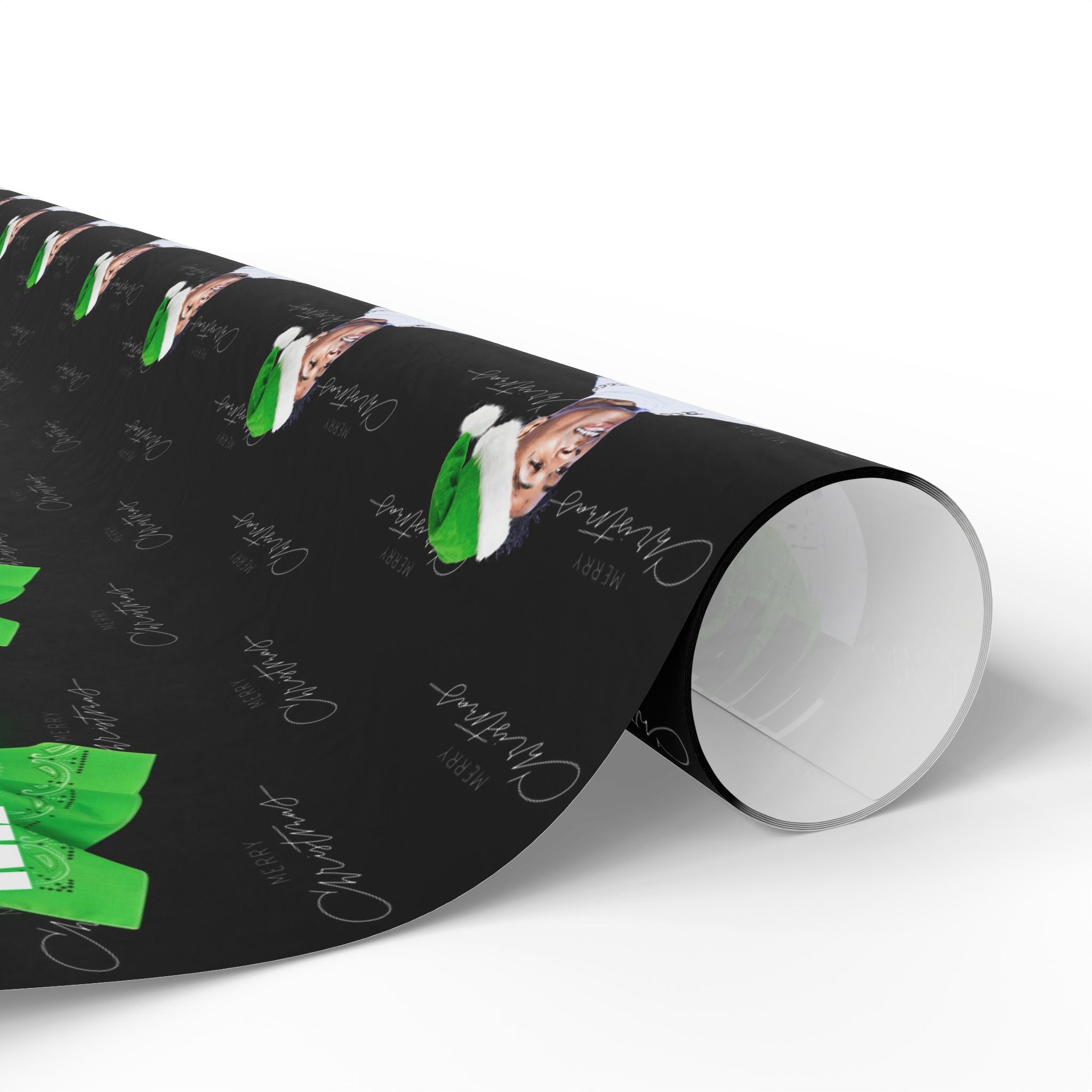 NEW 2025 NBA Youngboy Rapper, Black Wrapping Paper Roll | Premium Gift Wrap, Modern Gift Wrapping, Holiday Essentials